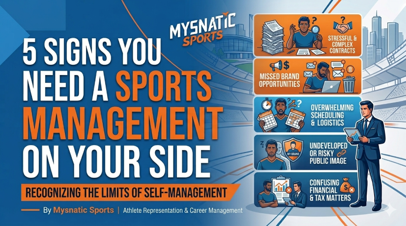 5 Signs You Need a Sports Management Company on Your Side